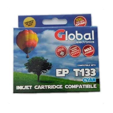 Cartucho Global T133  Cyan