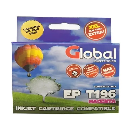 Global Cartucho Magenta T196320 T195320 alternativo ...