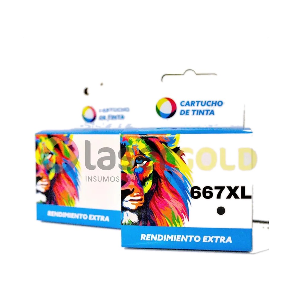 Cartucho 667XLK Ink Jet  - Black