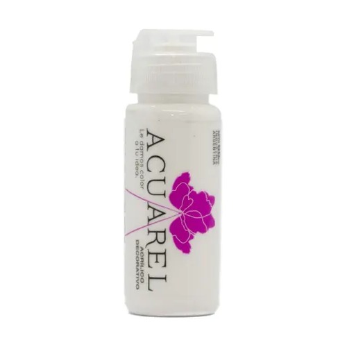 [36768] ACRILICO ACUAREL  60ML AD10 BLANCO TITANIO