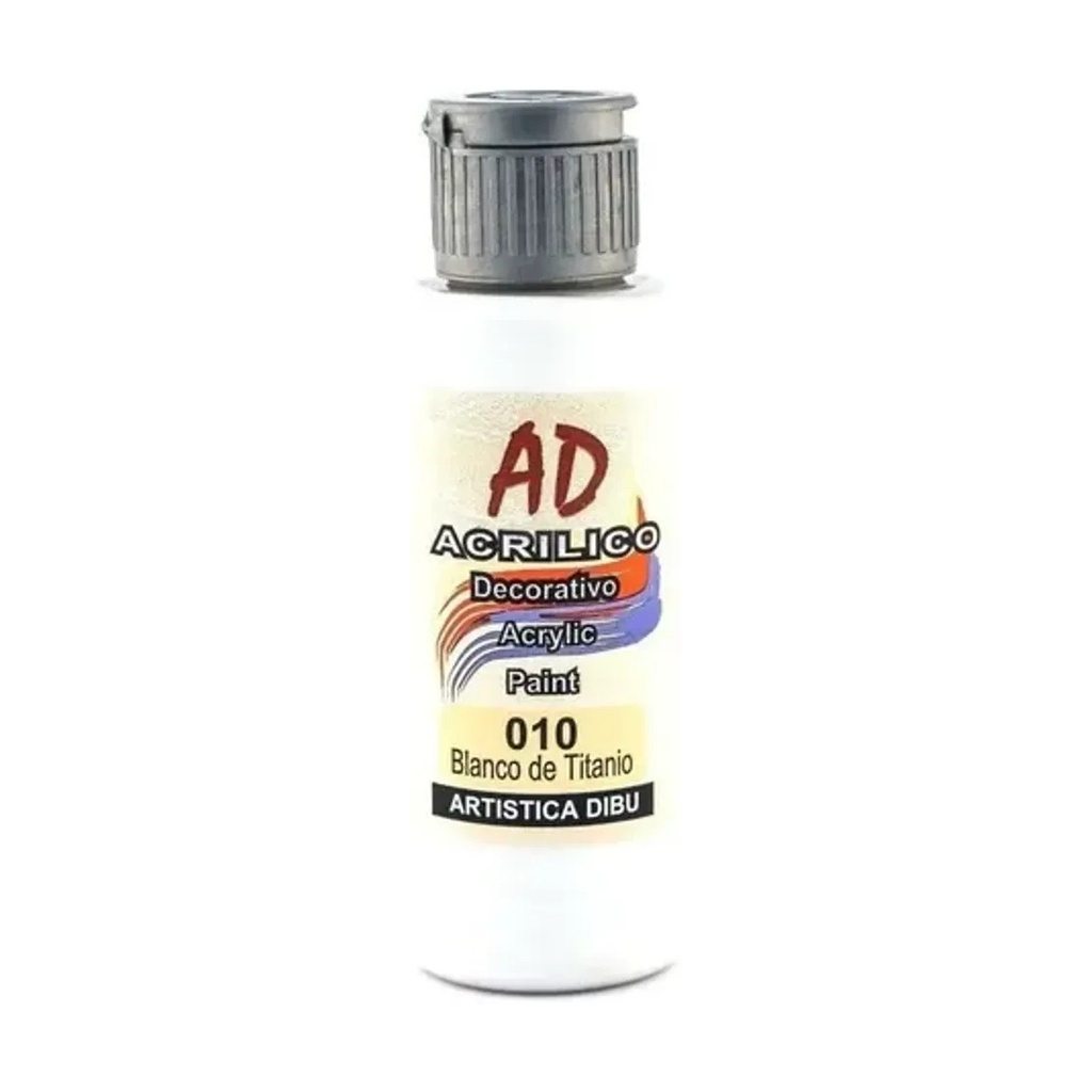 [8145, 7798128946951] ACRILICO DECORAT AD  60ML 010 BLANCO TITAN