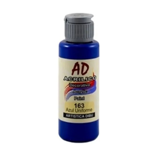 [8201] ACRILICO DECORAT AD  60ML 163 AZUL UNIFORM