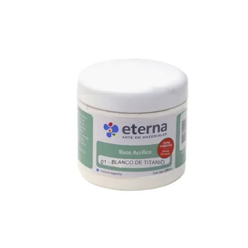 [8363] BASE ACRILICA ETERNA 200ML 01 BLANCO DE TITAN