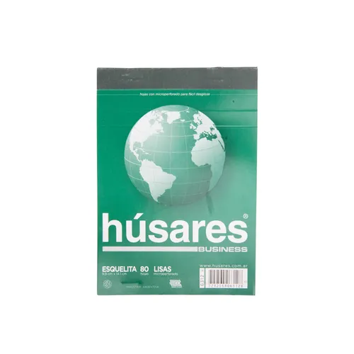 [15198] BLOCK A4 X 80H BUSINESS HUSARES LISO 6340