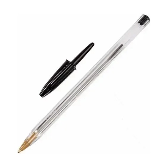 [4275] BOLIGRAFO BIC CRISTAL  NEGRO