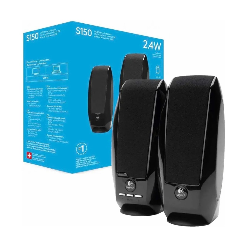 USB STEREO SPEAKERS LOGITECH S150