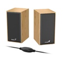 PARLANTE USB GENIUS SP-HF180 PINE WOOD GENIUS