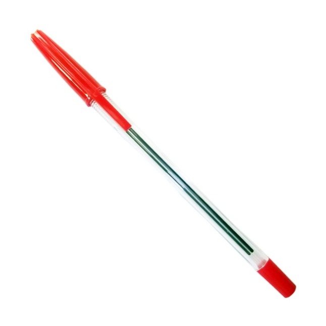[8827] BOLIGRAFO KOBY STYLE ROJO 1.0MM