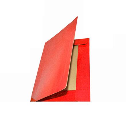 [18116] CARPETA C/ELASTICO OF IGLU ROJO PLATIL
