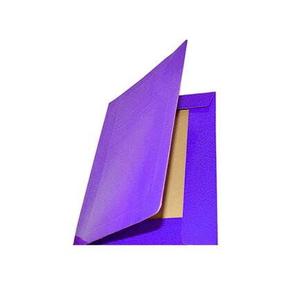 [20402] CARPETA C/ELASTICO OF IGLU VIOLETA PLATIL