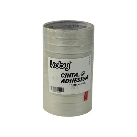 [17437, 2001743700019] CINTA ADHESIVA 12 X 10  KOBY