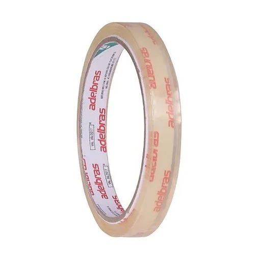 CINTA ADHESIVA 12X50 TRANSP ADELBRAS