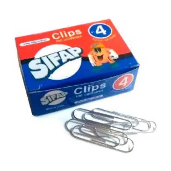 CLIP DE PAPEL Nº 4  33MM KOBY/SIFAP