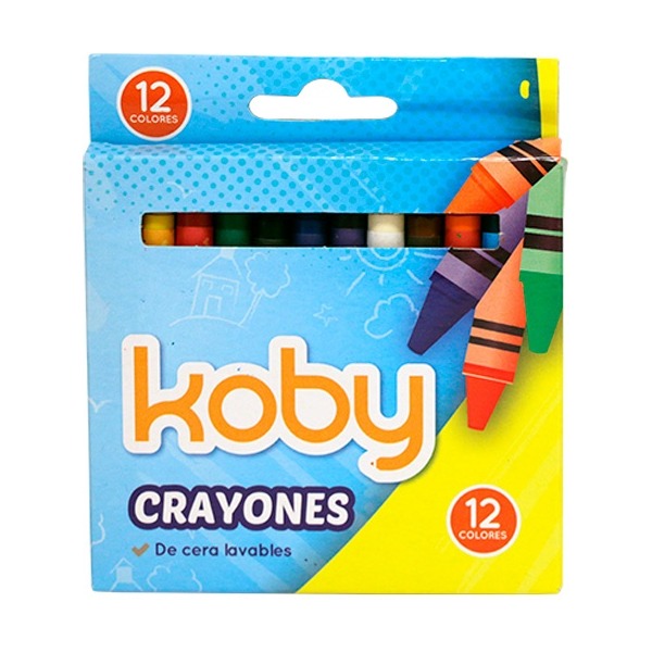 [34528] CRAYONES X 12 KOBY