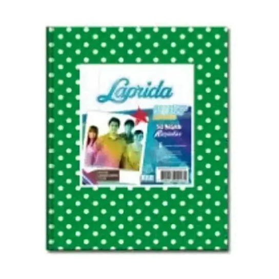 CUADER T/D X 50 LAPRIDA LUNAR RAYA VERDE