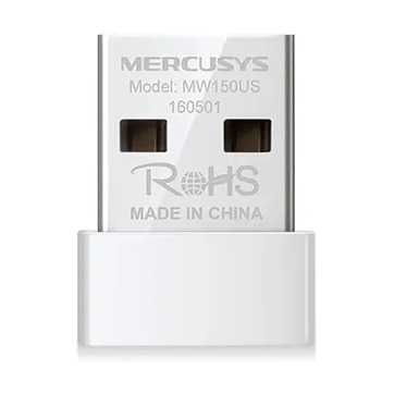 [MW150US] Adaptador WiFi Mercusys MW150US USB 150Mbps MERCUSYS