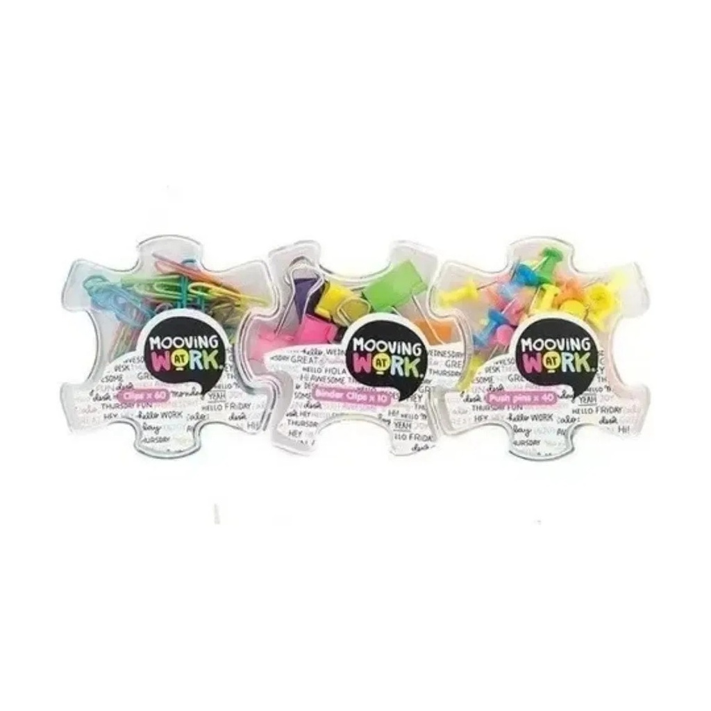 [27172] KIT OFICINA MOOVING PUZZLE X 3 SURTIDO