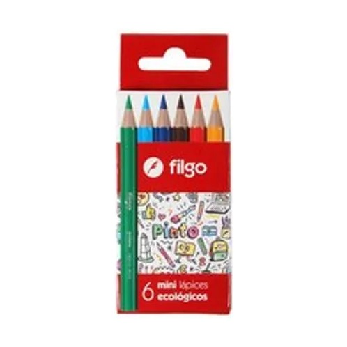 LAPIZ COLOR FILGO CORTO X6 PINTO