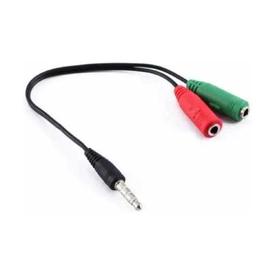 ADAPTADOR MINI PLUG JACK 3,5 MIC AURICULAR NOGA NOGA