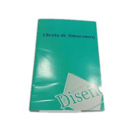 [12669] LIBRETA ALMACENERO DISEÑO