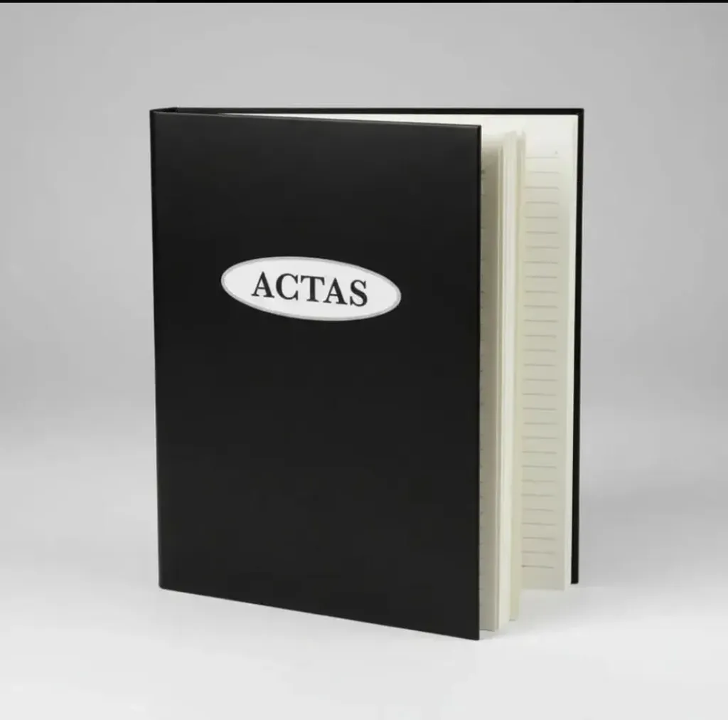 LIBRO ACTA 4M CORONA POTOSI/PAGODA