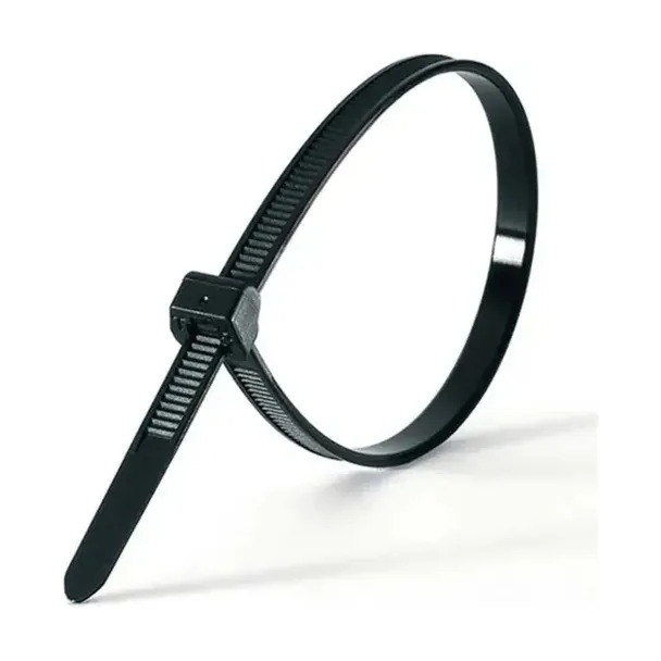 PRECINTO DE NYLON 150X2,5MM WADFOW COLOR NEGRO WADFOW