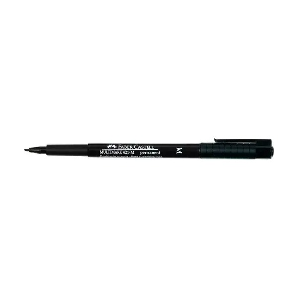 [5031] MARCADOR FABER  OHP-CD 421 M NEGRO