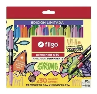 MARCADOR FILGO PERM 040 FINO X30 ALOHA