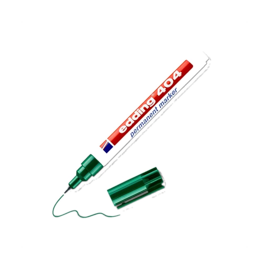 MICROFIBRA EDDING E-404 VERDE PERM. FINO 0.75