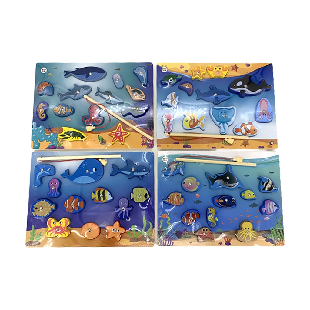 [MT07930] JUEGO DE PEZCA MADERA KIKIKEN