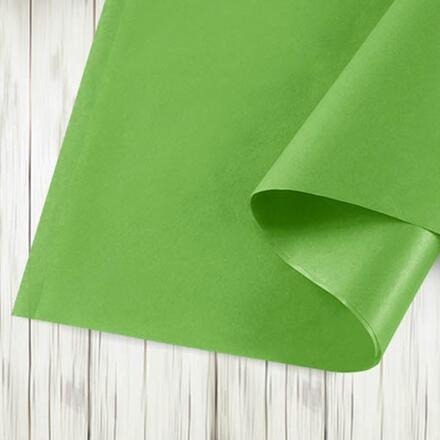 PAPEL SEDA COLOR VERDE MZA