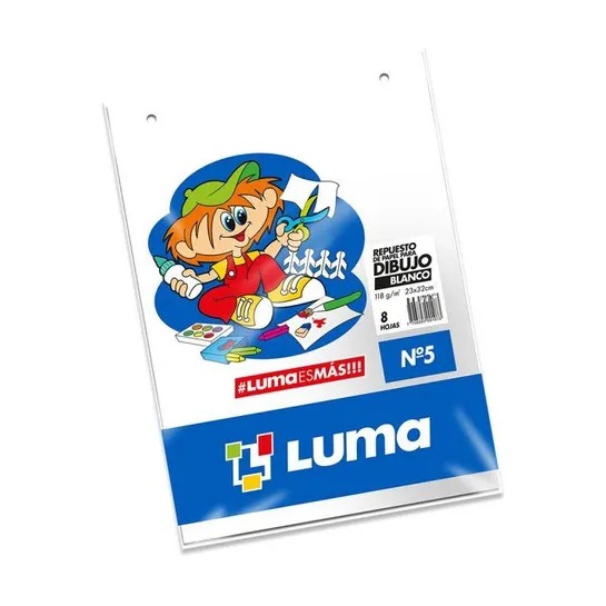 [28089] REPUESTO CANSON LUMA Nº5 BLANCO 8HJ