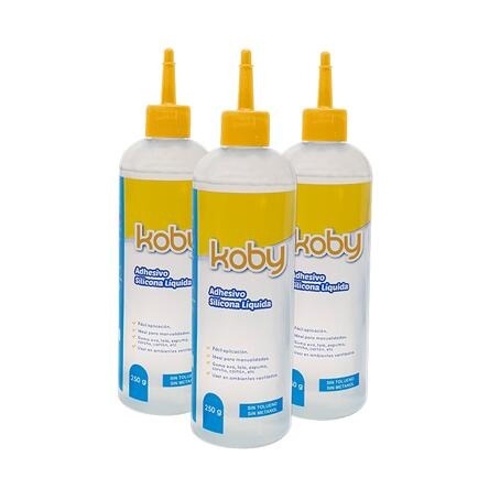 [36855] SILICONA LIQUIDA KOBY 250ML