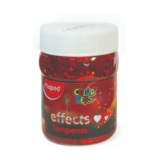 [29786] TEMPERA MAPED 200G EFFECT CORAZON ROJO 826947
