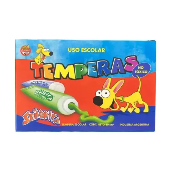 [1954] TEMPERA SEÑORITA SURTIDO X 10