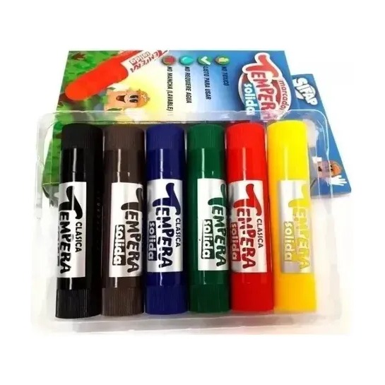 TEMPERA SOLIDA SIFAP CLASICA X6