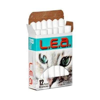 TIZAS BLANCA X 12 L.E.A