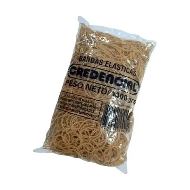BANDA ELASTICA CREDENCIAL 1KG 40X1.5X1.5MM