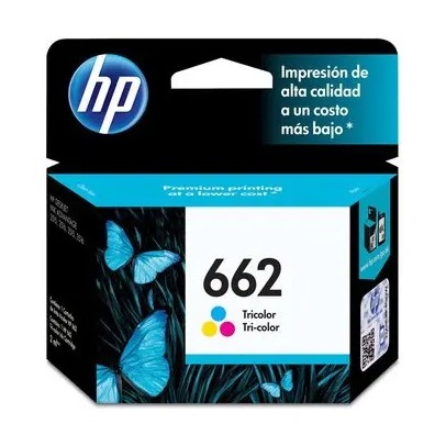 Cartucho HP 662 TRICOLOR Original