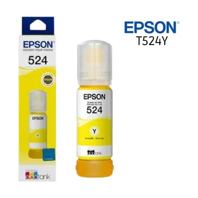 Botella Tinta Epson 524 YELLOW