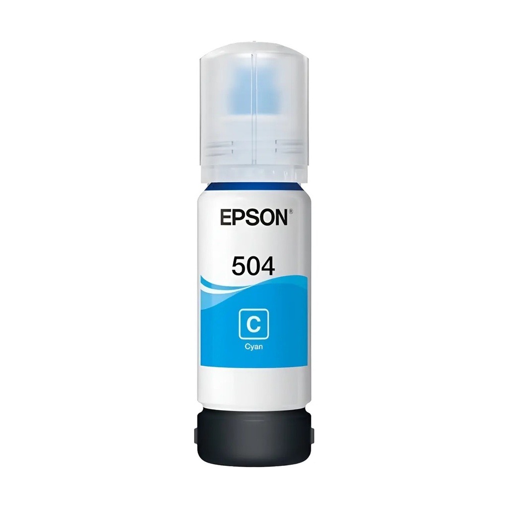 BOTELLA DE TINTA EPSON 504 CYAN