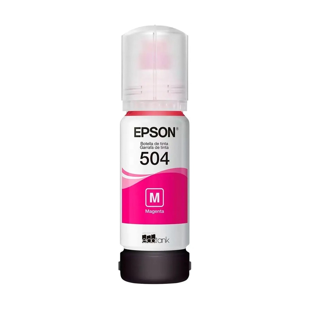 [T504320-AL] BOTELLA DE TINTA EPSON 504 MAGENTA