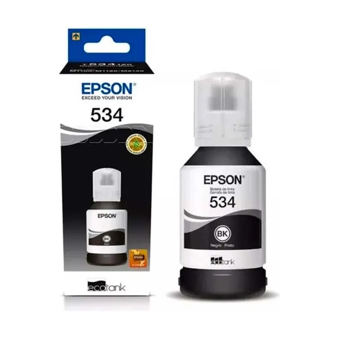 [T534120-AL] Botella De Tinta Epson 534 Negro