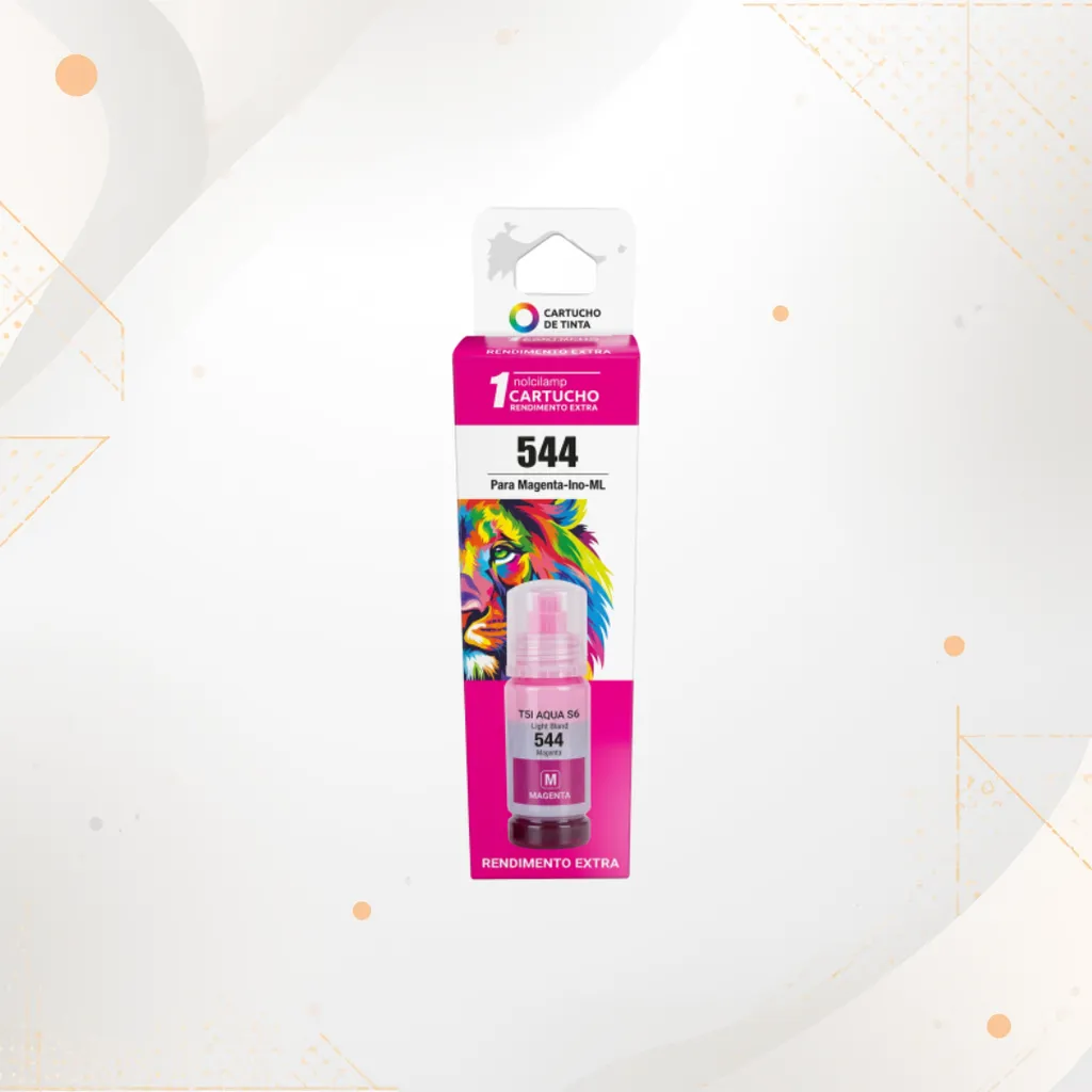 [TA-EPT544M] BOTELLA TINTA PICO COMPATIBLE CON EPSON 544 T544320 MAGENTA (70ML)