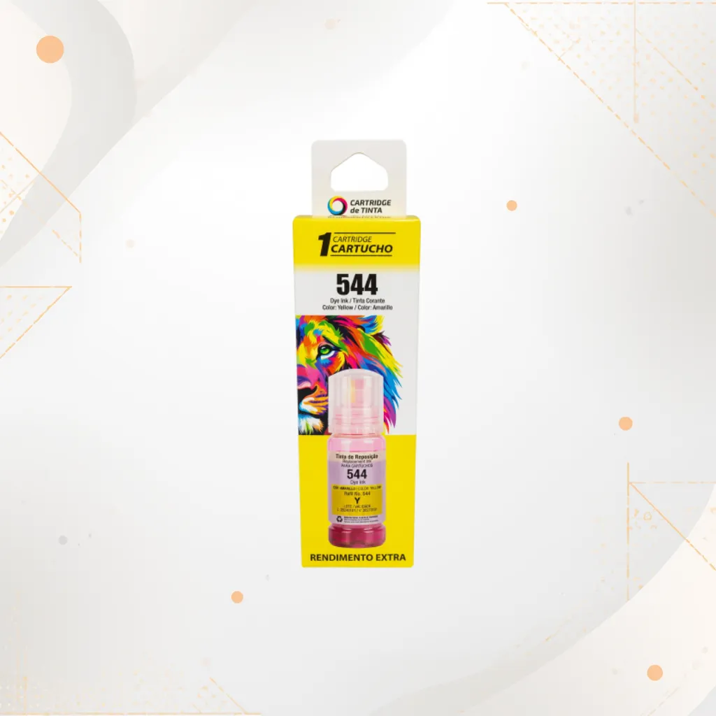 BOTELLA TINTA PICO COMPATIBLE CON EPSON 544 T544420 AMARILLO (70ML)