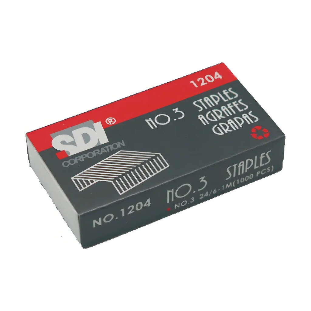 [1204] BROCHE PARA ABROCHADORA SDI N°24/6 (X1000 UDS) LIGGO