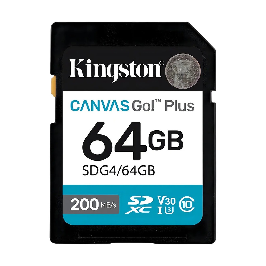 [SDCG4/64GB] MICRO SD 64GB KINGSTON CANVAS GO PLUS G4