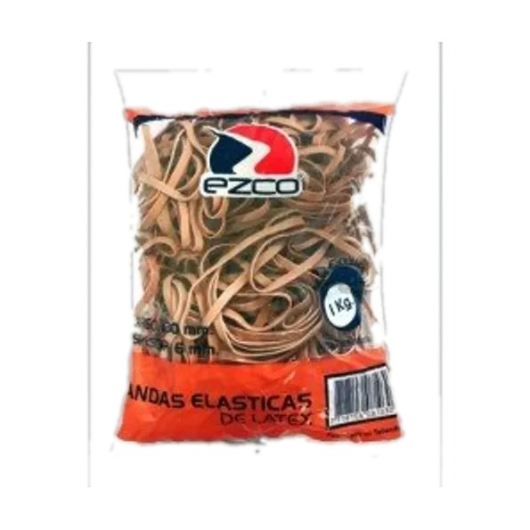 BANDA ELASTICA EZCO 1KG ANCHA
