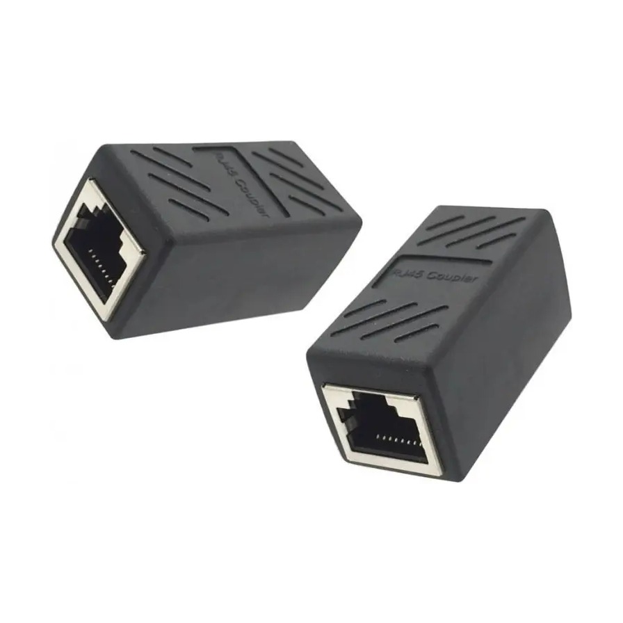 [Coupler] Adaptador Extensor De Red Rj45 Hembra A Hembra