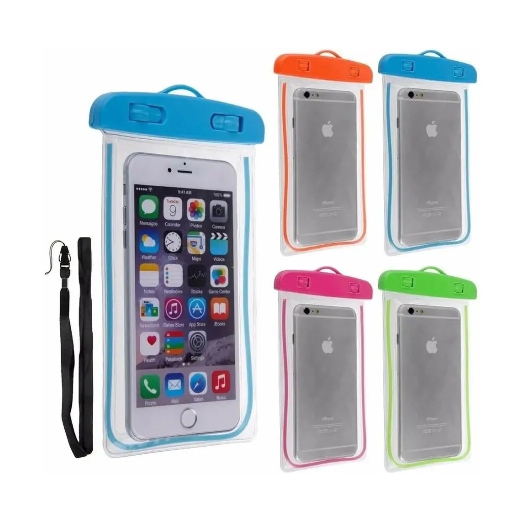 Bolsa De Celular Protectora Agua Waterproof Funda Sumergible